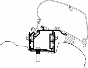 Markisenadapter