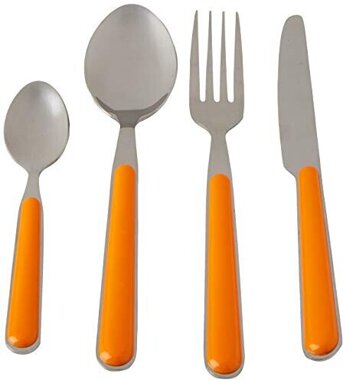 Brunner Campingbesteck-Set Delice 16-tlg, Orange