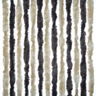 Arisol Flauschvorhang, beige, dunkelbraun, 100  205 cm