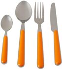 Brunner Campingbesteck-Set Delice 16-tlg, Orange