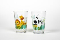 Kinder-Trinkglas SAFARI 2er Set