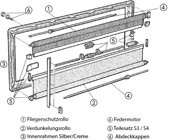 Federmotor Verdunkelung bis 900mm S3/S4