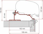 Adapter Caravan Roof