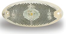 LED-Begrenzungsleuchte, 12V, 1W, klar, IP67 hinten