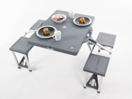 Mc Camping Picknick-Tischgruppe fr 4 Personen - 85 x 65cm