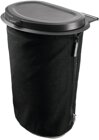 Flextrash Mlleimer, 5L, schwarz, biologisch abbaubares Material