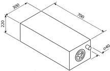 Wassertank 43L     4-05