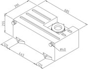 Wassertank 60 L