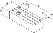 Universal Wassertank EV1802 - 89 l