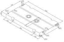 Frisch-/Abwassertank 110 l