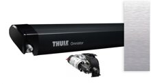 Thule Omnistor 6300 Markise mit Motor, anthrazit, 3,75 x 2,5 m, Mystic Grau