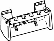 Thule-Omnistor Tuchfhrung ab Markisenlnge 3,5 m