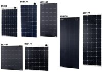 Powerpanel Flex Solarmodule - 80 bis 160 Watt, 6, 110 W, Schwarz, 1100 mm, 2.5 m