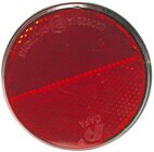 Reflektor rund 72mm selbstklebend rot (1 Stck)